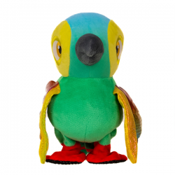 Peluche interactivo lorito pepe