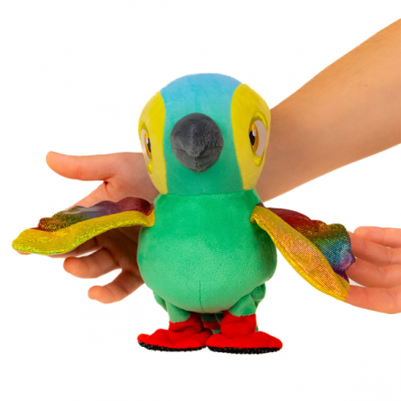 Peluche interactivo lorito pepe