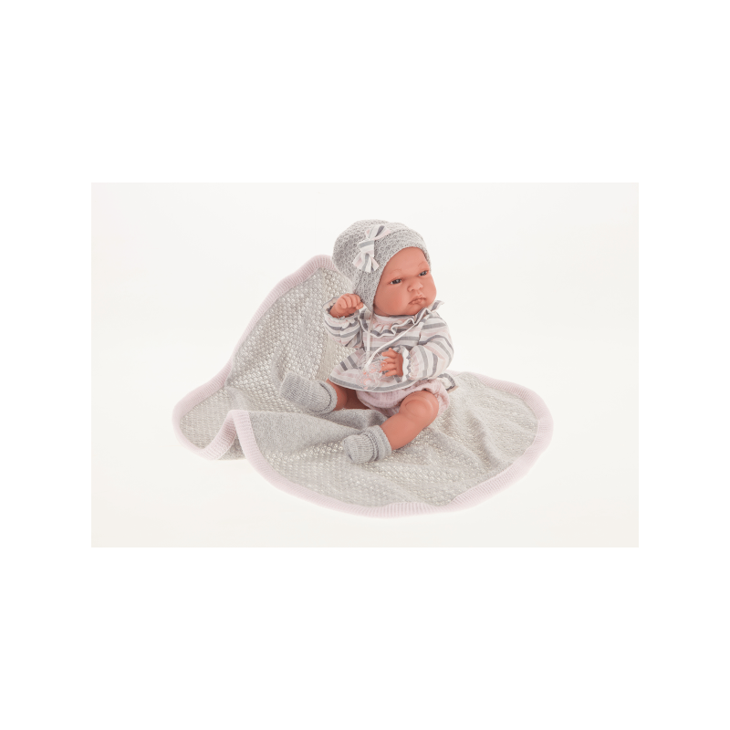 BABY TONETA TOQUILLA GRIS 33 CM