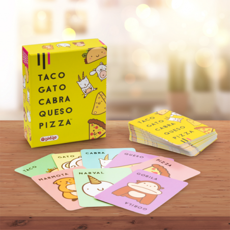 Taco gato cabra queso pizza
