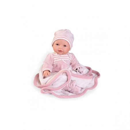 Bimba lagrimitas con mantita de invierno 37 cm