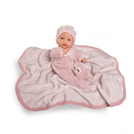 Bimba lagrimitas con mantita de invierno 37 cm