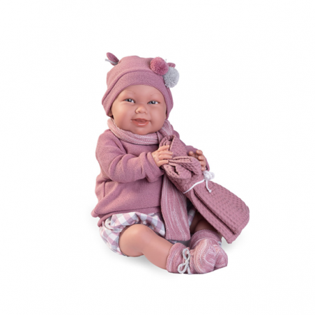Mi primer reborn martina mantita 52 cm