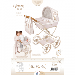Coche de muñeca plegable verona 81cm
