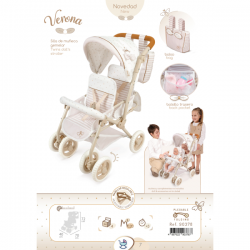 Silla gemelar plegable verona 72cm