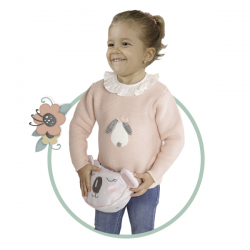 Mi primer coche de muñeca con bolso riñonera koala 56cm