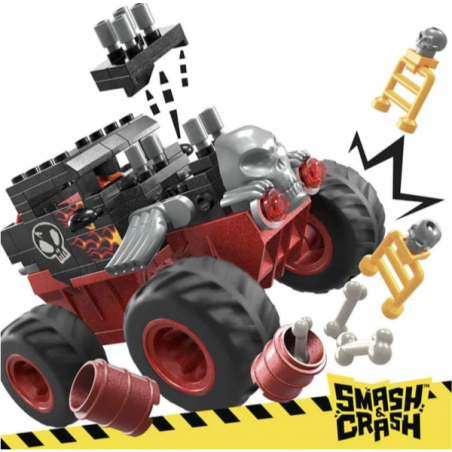 Mega hw monster trucks bone shaker