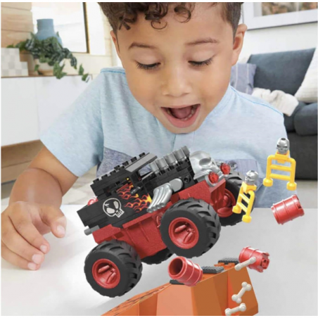 Mega hw monster trucks bone shaker