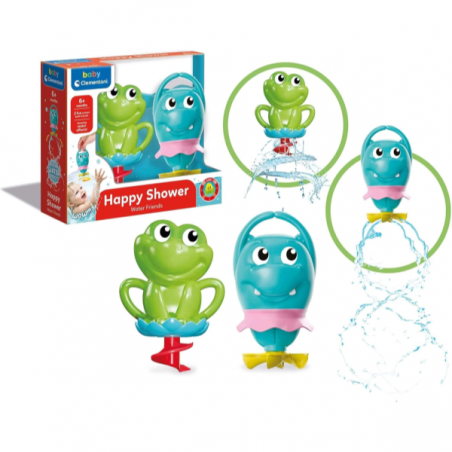 Juego amigos acuáticos happy shower