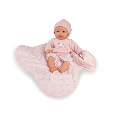 Bimba lloro mantita acolchada 37cm