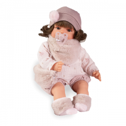 Beni lloro invierno 42cm cuerpo blandito