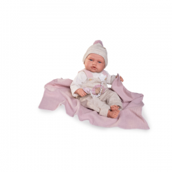 Babydoo posturitas con manta 50cm cuerpo flexible y blandito