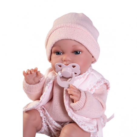 Toneta chaleco posturitas 34cm cuerpo flexible