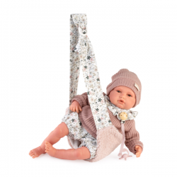 Reborn baby love portabebé...