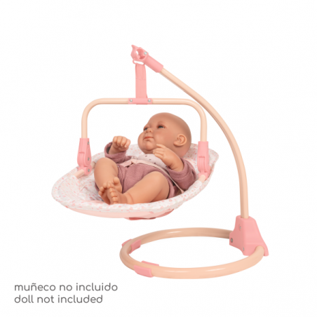 Trona columpio de muñecas 3x1 60cm
