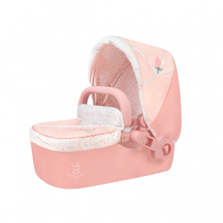 Coche de muñecas 3x1 plegable tulipe 70cm