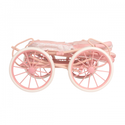 Coche de muñecas plegable con sombrilla tulipe 81cm