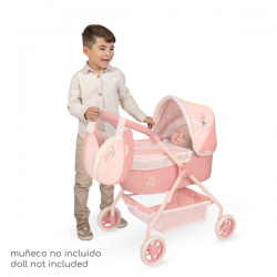 Mi primer cochecito de muñecas tulipe 56cm