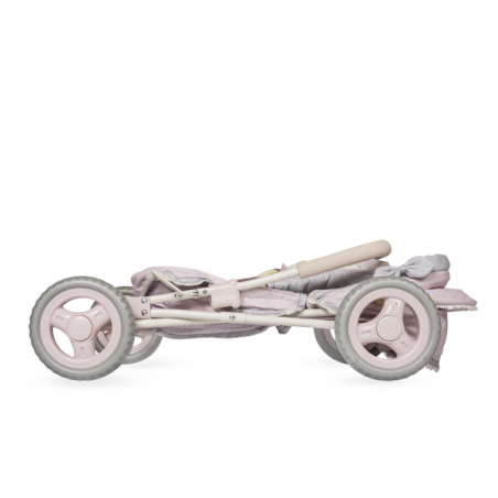 Coche de muñecas plegable con sombrilla sophie 60cm