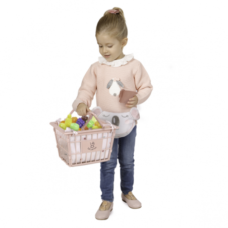 Carrito supermercado para muñecas koala 62cm