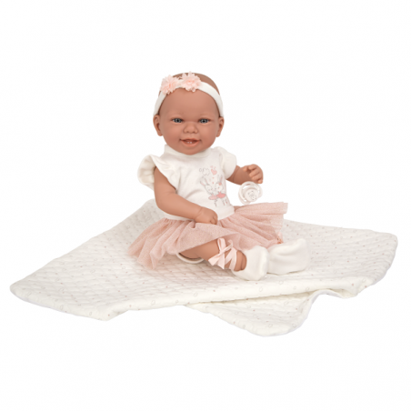 Elegance zoe bailarina con manta 42cm