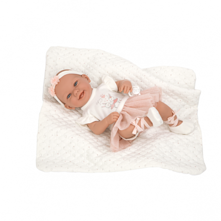 Elegance zoe bailarina con manta 42cm