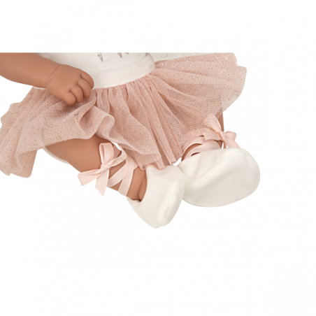 Elegance zoe bailarina con manta 42cm