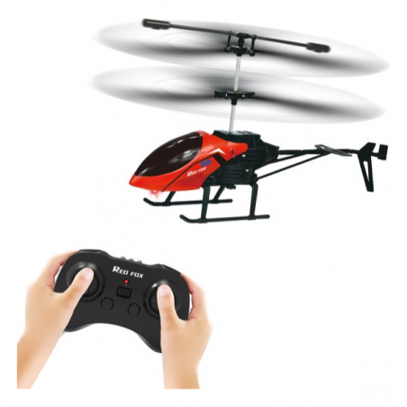 Rc helicoptero red fox