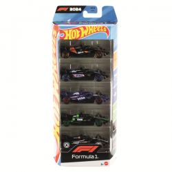 Hot wheels pack 5 vehículos f1