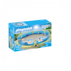 Playmobil family fun piscina de acuario. Siempre hay que revisar bien el etiquetado y comprobar que