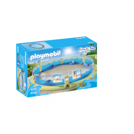 Playmobil family fun piscina de acuario. Siempre hay que revisar bien el etiquetado y comprobar que