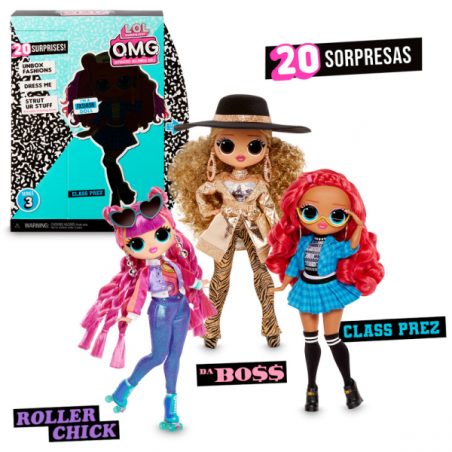 LOL SURPRISE OMG FASHION DOLLS SERIE 3