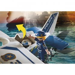 Policia hidroavion: persecucion de contrabandista playmobil city action