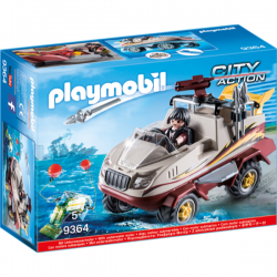 Playmobil city action coche anfibio