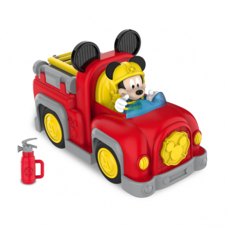 Mickey figura articulada con vehiculo surtido