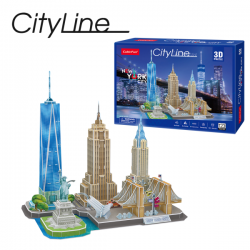PUZZLE 3D CITY LINE NEW YORK
