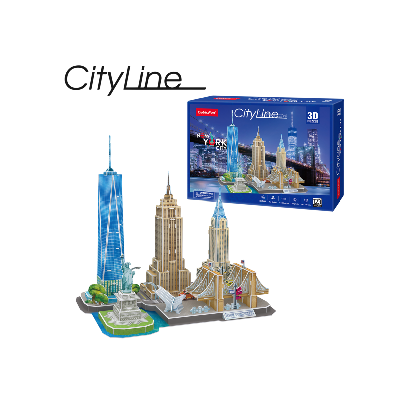 PUZZLE 3D CITY LINE NEW YORK