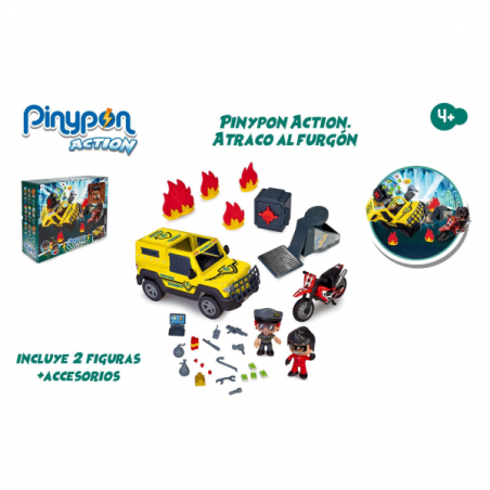 Pinypon action atraco al furgon
