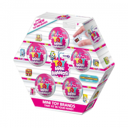 PACK 5 BOLAS TOY MINI BRANDS