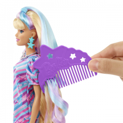 Barbie totally hair pelo extralargo estrella