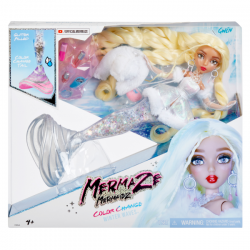 Muñeca sirena mermaze mermaidz winter theme doll - gwen