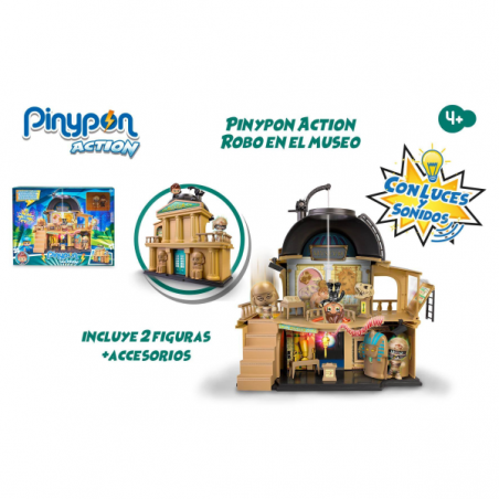 Pinypon action robo en el museo