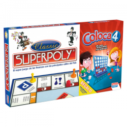 Estupenda combinación: 2 x 1 Superpoly+Coloca 4.  Superpoly: ¿Quieres pasar un rato entretenido? Con