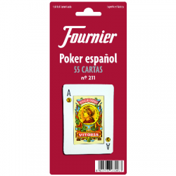 Cartas poker español NÚMERO 211 55 fournier. Naipes infantiles: bajo licencias como Disney, Warner B