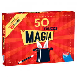 Con la caja de 50 Trucos de Magia Falomir podrás realizar divertidos trucos e iniciarte en el mundo