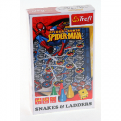 Juego spiderman serpientes y escaleras
