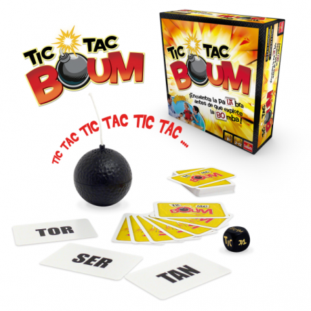 Tic Tac Boum es un divertido juego en el que tendrás que poner a prueba tus habilidades lingüisticas