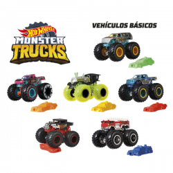 Hot wheel monster truck coche 1:64 surtido