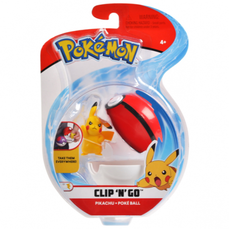 Pokemon poke ball clip and go