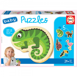 BABY PUZZLE ANIMALES TROPICALES